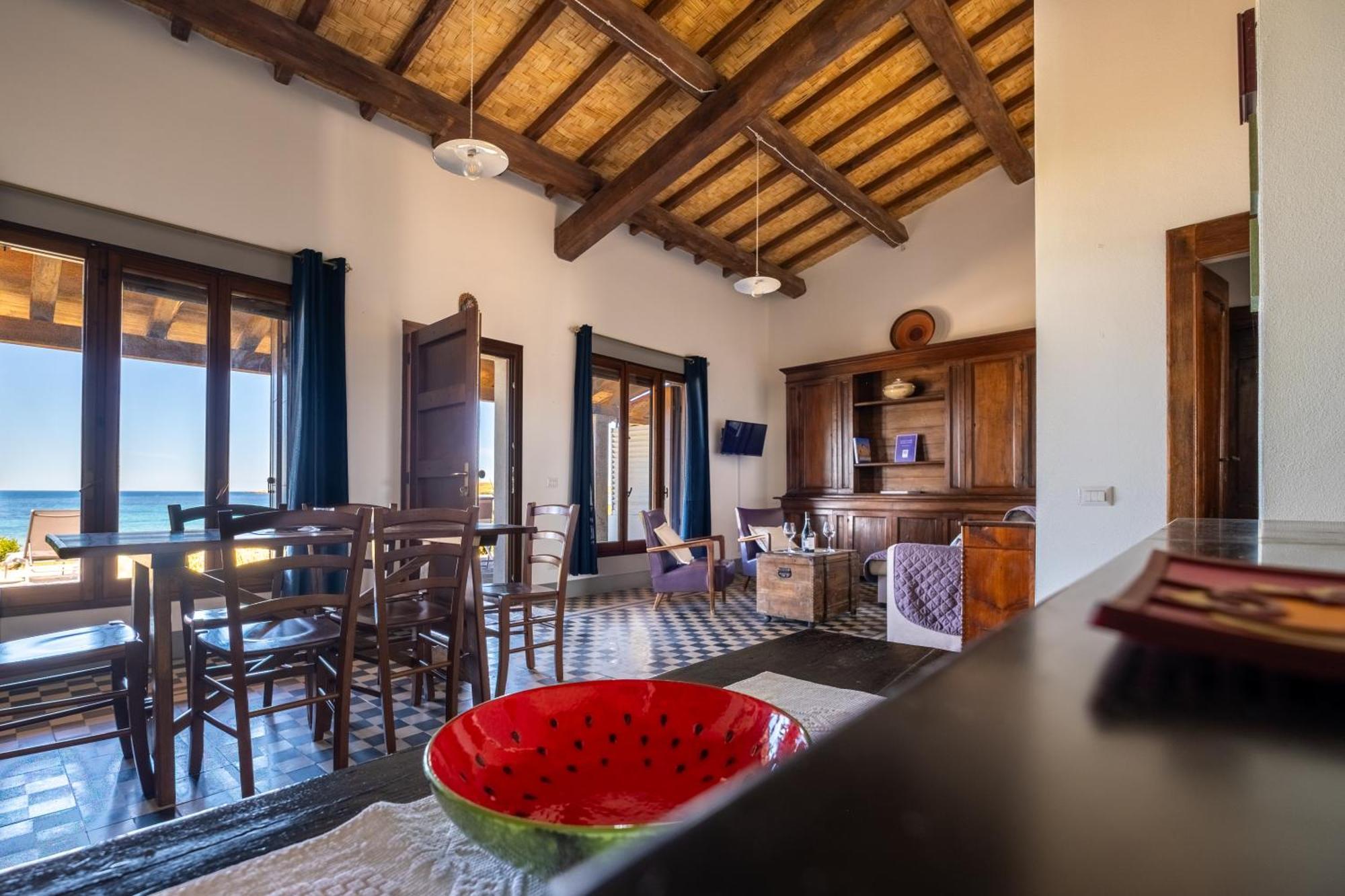 Вилла Casa Sul Mare A Putzu Idu - Grazie Di Esistere Экстерьер фото